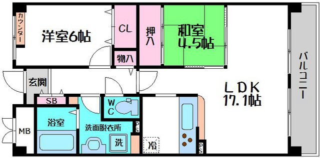 N1新森の間取り