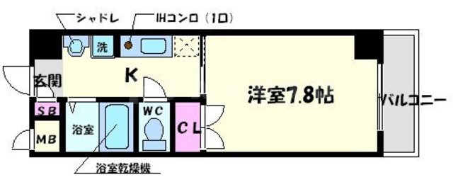 M'sFLATの間取り