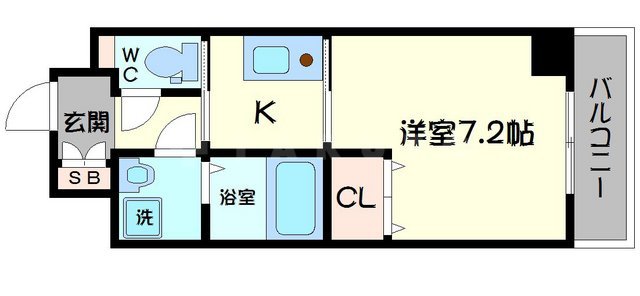 ラクラス高殿の間取り