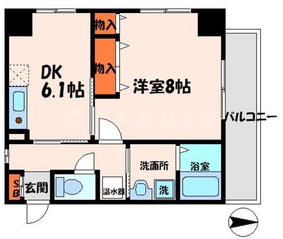 GROOVE守口駅前の間取り