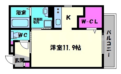 ボンジューネの間取り