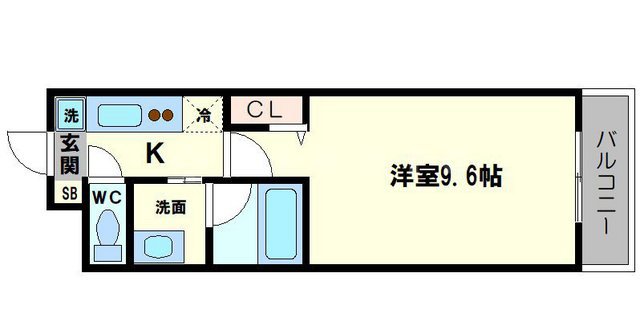 ARTISTA円町ドゥーエの間取り