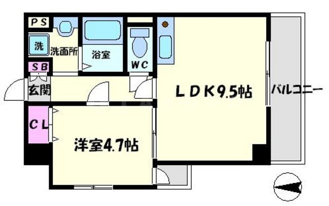 M’プラザ門真駅前の間取り