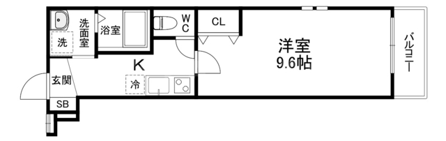 フジパレス城北公園通Ⅰ番館の間取り