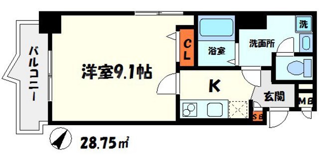 M'プラザ守口の間取り