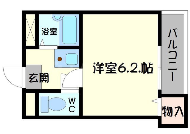 M'プラザ西三荘駅前の間取り