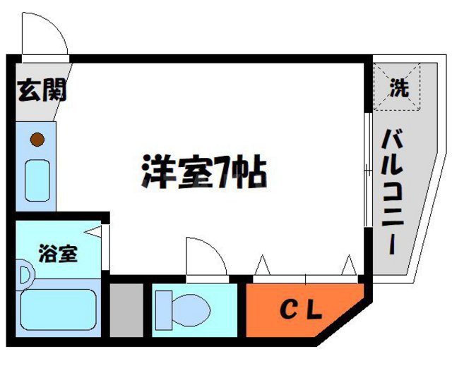 コロナハイツの間取り