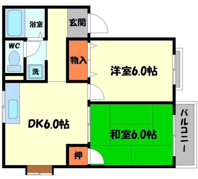 ラヴィヤクモの間取り