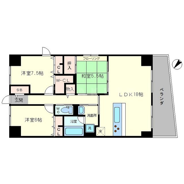 京都六三館の間取り