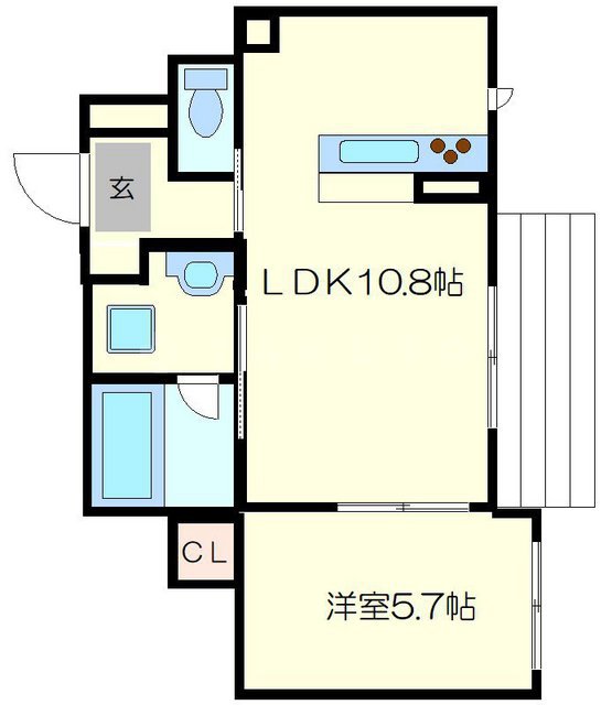 シャーメゾン大宮五条の間取り