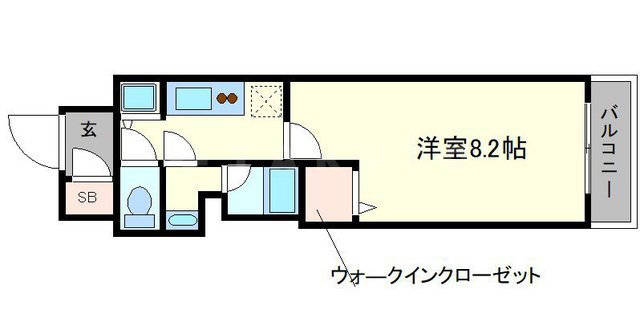 べラジオ雅び京都西院の間取り