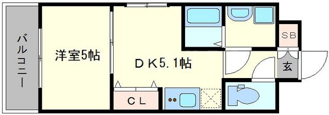 エステムコート京都西大路の間取り