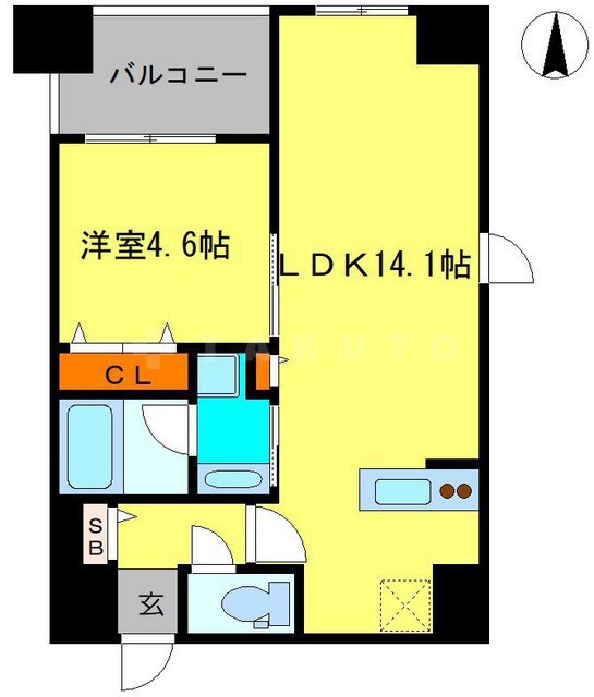 増田屋ビルの間取り