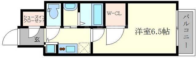 エスリード京都梅小路の間取り