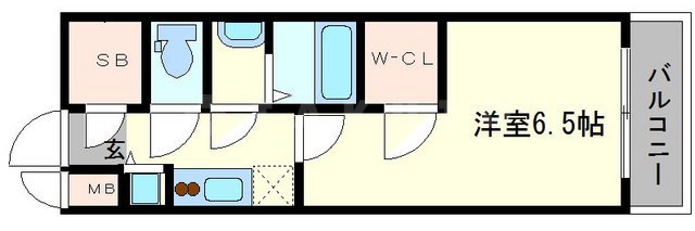 エスリード京都梅小路の間取り