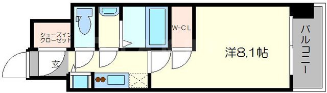 エスリード京都梅小路の間取り