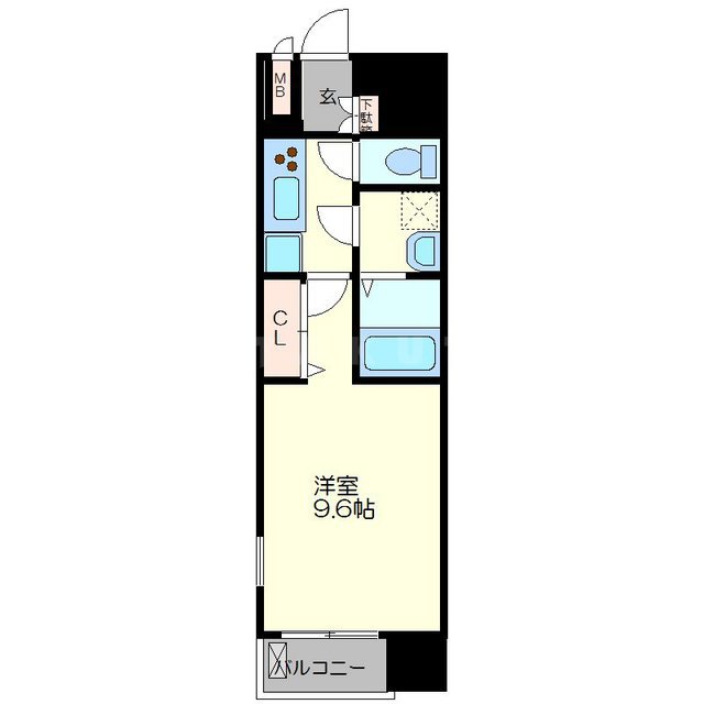 プレサンス京都洛南の間取り