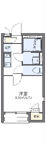 レオネクストみゆきの間取り