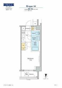 プラウドフラット両国イーストの間取り