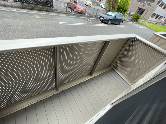 12/22 バルコニー