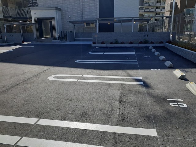 2/8 駐車場