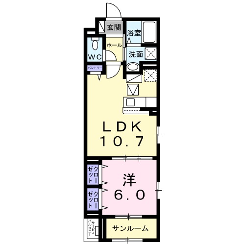 フィオーレの間取り