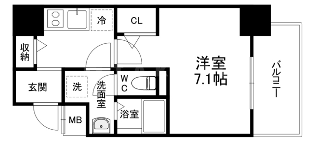 アドバンス上町台シュタットの間取り