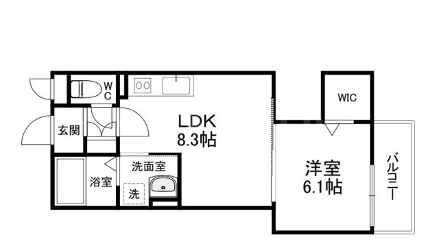 フォレストクリエオーレ上島町弐番館の間取り