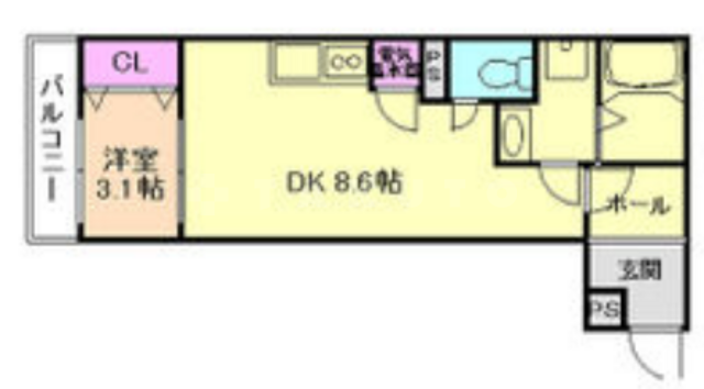 Act上新庄の間取り