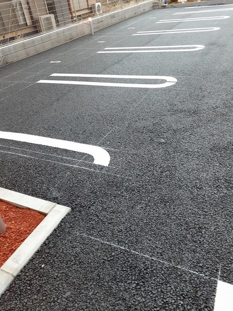 3/12 駐車場