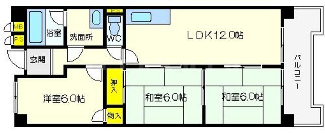 ロイヤルツカワキの間取り