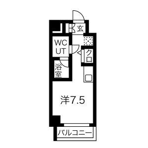 クラリッサ新綱島の間取り