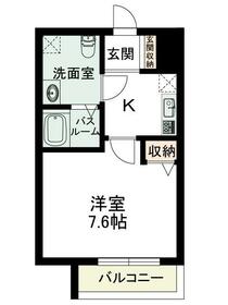 SQUARE CITY KITAMAGOMEの間取り
