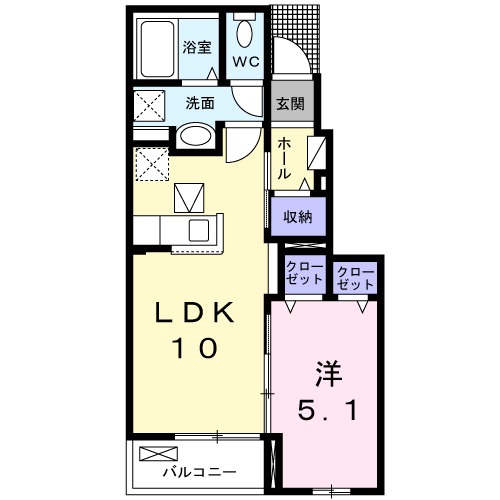 ソレイユ・ルヴァンの間取り