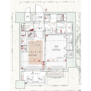 エステムプラザ京都聚楽第 粋邸の間取り