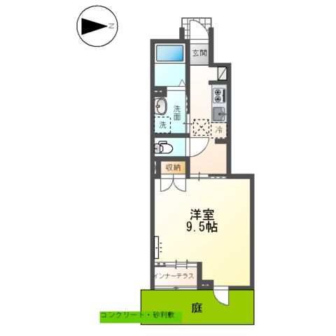 メゾン ド アッシュの間取り