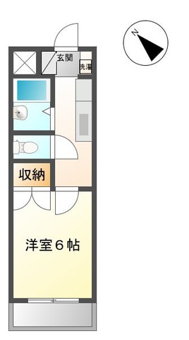 リヴィエールⅠの間取り