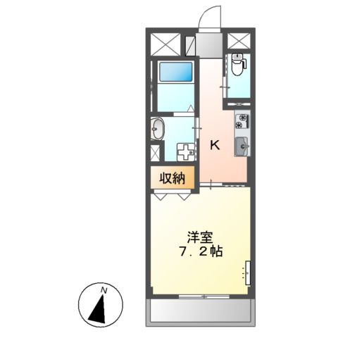 トレシャーナの間取り