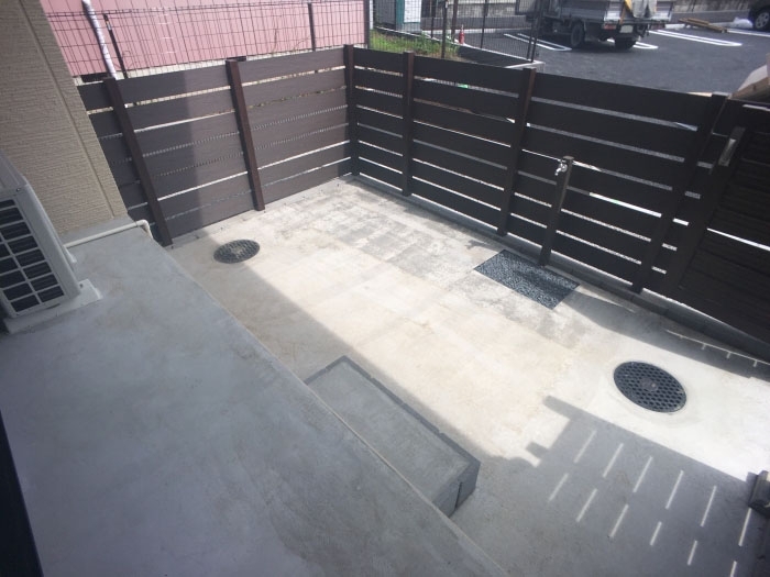 12/24 バルコニー