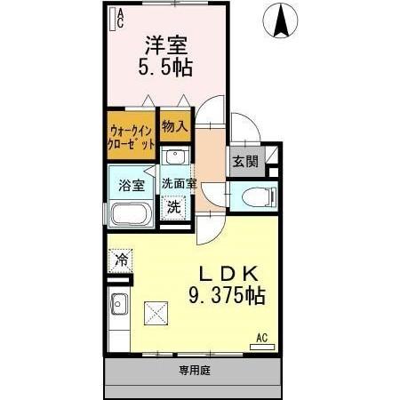 グランシティソレーユⅡの間取り