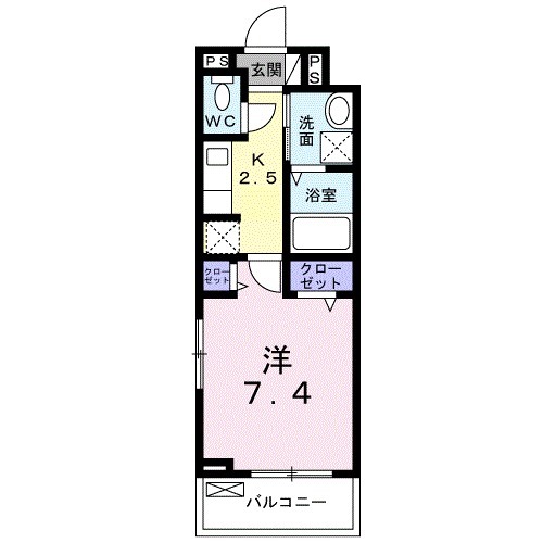 グラン・アベニュー西所沢の間取り