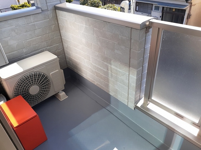 12/20 バルコニー