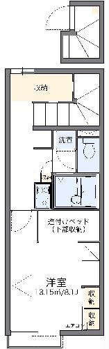レオパレスエランの森の間取り