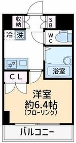 エクセリア池袋ＷＥＳＴ・12号室の間取り
