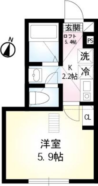 ブランボヌール湘南田浦の間取り