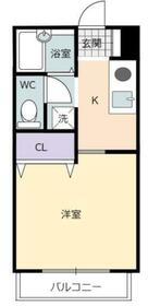 ルーム緑ノ丘の間取り
