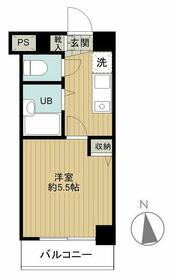 スカイコート高田馬場第５の間取り