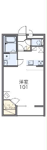 レオパレスKAMINOKAWAの間取り