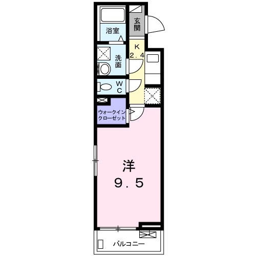 コンフォール中神の間取り