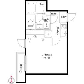 プラージュ早稲田の間取り